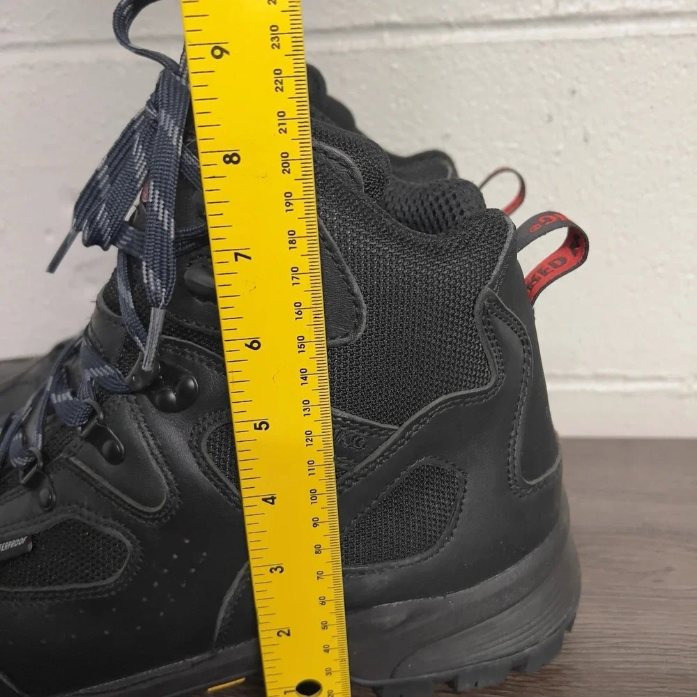 Red Wing 6690 Waterproof EH Safety Toe Work Boots Men's 12D Black Vibram